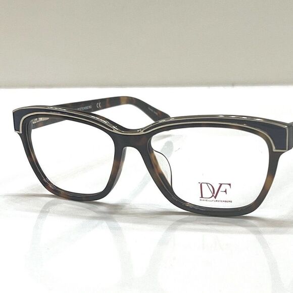 Diane von Furstenberg DVF 5082 240 Tortoise Purple Eyeglass Frames 54-15-135 NEW - Picture 1 of 7
